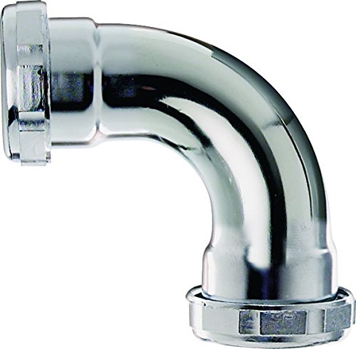 Plumb Pak Pp242 1-1 4 22 Gauge 90 Degree Coupling Elbow With Nuts And Washers