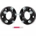 Aintier 2x 1 Inch 5x4 5 To 75 Wheel Adapters With Thread Pitch 2 -20 Bore Size 73 1mm Compatible 1991-2019 Ford Explorer