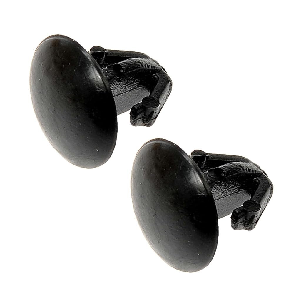 Hood Seal Clips For Honda Ridgeline 2017 18 2019 2020 Black Plastic Molding Retainer Fastener 0 463 In Head Diameter 0 384