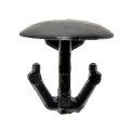 Hood Seal Clips For Honda Ridgeline 2017 18 2019 2020 Black Plastic Molding Retainer Fastener 0 463 In Head Diameter 0 384