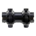 Tie Rod End Adjusting Sleeve For 2008 2009 2010 Dodge Ram 1500 2500 Black Steel Medium Thread Alx-pau-og-gs25900-cla1 