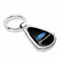 Ipick Image For Ford Ranger Black Dome Chrome Metal Teardrop Key Chain Keychain Official Licensed