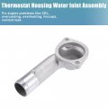 Uxcell Car Engine Coolant Thermostat Housing Water Inlet Fitting No 25631-23501 2563123501 For Hyundai Elantra 2000-2010