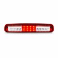 Amerilite For 1999-2007 Chevy Silverado Gmc Sierra Full Led Crystal Red Clear 3rd Brake Light High Mount Stop Cargo Lamp