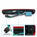 Amerilite For 1999-2007 Chevy Silverado Gmc Sierra Full Led Crystal Red Clear 3rd Brake Light High Mount Stop Cargo Lamp