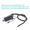 Waltyotur Motorcycle Ignition Coil 30500-kz3-701 Spark Igniter Assembly Replacement For Honda Cr250r 1990-1992 Cr500r 1990-2001