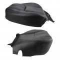 Autokay Driver Bottom Lean Back Seat Cover For Chevy Silverado Avalanche 1500 2500 2007-14 Gmc Yukon Black