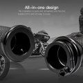 1 Pair Black Motorcycle Handlebar Grips Fits For 2009-2017 Harley-davidson V-rod Muscle Vrscf