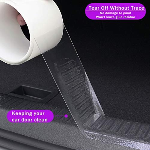 Transparent Car Door Edge Guard Universal Sill Protector And Trim Protection Film Anti Collision For Most Cars 0 8in 16ft