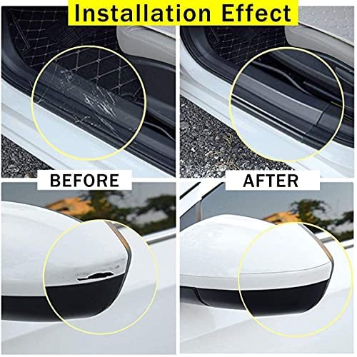 Transparent Car Door Edge Guard Universal Sill Protector And Trim Protection Film Anti Collision For Most Cars 0 8in 16ft