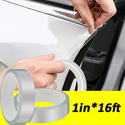 Transparent Car Door Edge Guard Universal Sill Protector And Trim Protection Film Anti Collision For Most Cars 0 8in 16ft