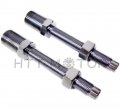 Httmt Ls011- Compatible With 00-16 Softail Rear 1-2 Inch Adjustable Suspension Lowering Kit Stainless Steel