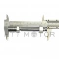 Httmt Ls011- Compatible With 00-16 Softail Rear 1-2 Inch Adjustable Suspension Lowering Kit Stainless Steel