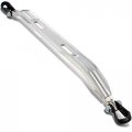 Eparts Sports Racing T-6061 Aluminum Front Lower Strut Bar Tower Brace Stabilizer Towering Tie Silver For 1990-2001 Acura 