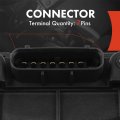 A-premium Mass Air Flow Sensor Meter 7-pins Compatible With Mitsubishi Eclipse Galant Montero Dodge Colt Ram 50 Eagle Summit