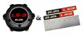 Combo A Ls3 6 2l Black Oil Cap In Billet Aluminum 2 X Pair Set Red Liter Real Engine Hood Emblem Badge Nameplate Crate For