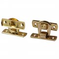Uxcell Iron Toolbox Wooden Case Toggle Box Latch Hasp 30mmx19mmx6mm 10pcs Gold Tone