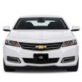 Chevrolet Impala In 3d Logo On Pattern Black Aluminum License Plate Official Licensed 