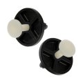 Bumper Cover Trim Panel Retainers For Dodge Charger Magnum 2006 2007 Push Fastener 1 329 In Diameter 0 308 Hole 2 Pieces 