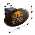 North American Bigfoot Research Group Oval Tow Trailer Hitch Cover Plug Insert