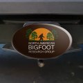 North American Bigfoot Research Group Oval Tow Trailer Hitch Cover Plug Insert