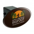 North American Bigfoot Research Group Oval Tow Trailer Hitch Cover Plug Insert