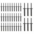Teamwill 40pcs Wheel Arch Trim Blind Rivet 07142151750 For Bmw X3 F25 X5 E70 E70n X6 E71 E72 