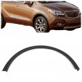 Wheel Arch Molding Trim For 2013-2022 Buick Encore Replacement 95275469 Gm1291247 Abs Plastic Black Front Passenger Side 