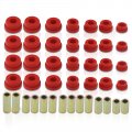 Ajp Distributors Suspension Upgrade Polyurethane Rear Upper Lower Control Arm Bushing Kit Red Compatible Replacement For Sc300 