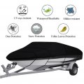 Ocpty Boat Covers 600d 11ft-13ft L Up To 68 Beam Width 100 Waterproof Marine Grade Oxford Cloth Weatherproof Windproof Fits