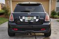 The Pixel Hut Gs00119 Chequered Flag Tail Gate Graphic For Mini Cooper S R56 2007-2013 