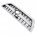 Hecasa Front Grille Compatible With 2006-2009 Toyota 4runner 5310035a53c0 Bumper Grill Plastic Chrome Painted Electrophoresis