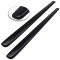 2pcs Truck Bed Side Rail Protector Abs Matte Black For 2001-2006 Gmc Sierra Chevrolet Silverado 1500 2500 3500 