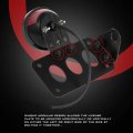 Katur Black Motorcycle Side Mount Tail Light Brake License Plate Bracket Taillight Compatible With Suzuki Yamaha Honda Bobber