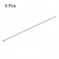 Uxcell Straight Ejector Pins 2 5mm 3 32 Dia 65mn Steel Round Tip Punch 250mm 10 Long For Mechanical Maintenance 5pcs