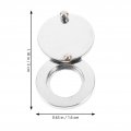 Osaladi Car Door Protector View Peephole Cover Apartment Essentials For Women Holes Peep Privacy White Anti Peeping Metal Cat