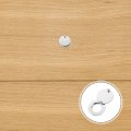 Osaladi Car Door Protector View Peephole Cover Apartment Essentials For Women Holes Peep Privacy White Anti Peeping Metal Cat