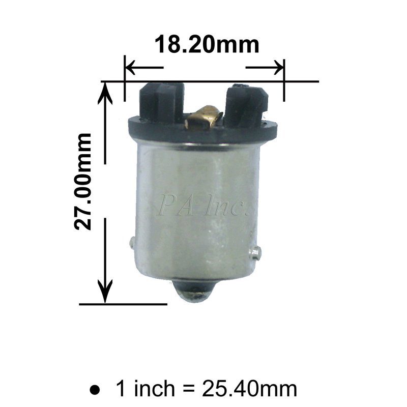 2 Pack T10 168 194 To 1156 Ba15s Led Bulb Base Converter For Cars Trucks Motorcycles And Scooters Rear Position Model