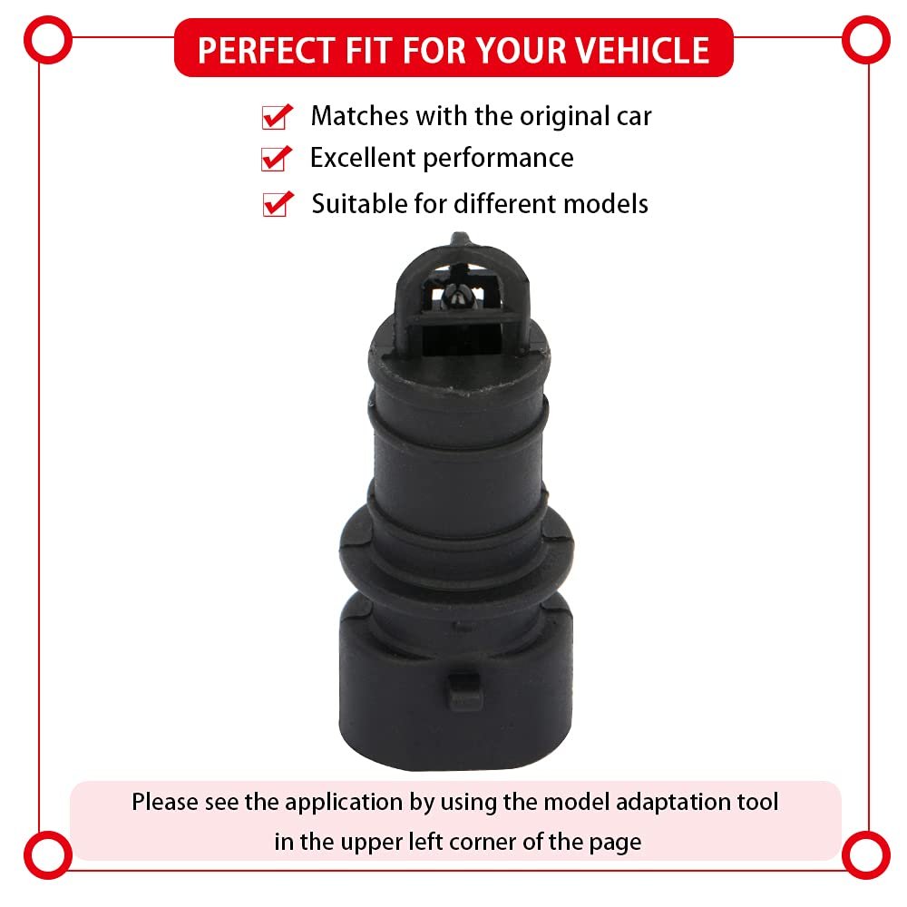 Air Charge Temperature Sensor For Buick Century Lesabre Park Avenue Regal Rendezvous Skylark And Acura Slx Replaces 12110319