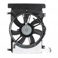 Autokay Engine Radiator Cooling Fan And Condenser For Toyota 2006-2015 Yaris Scion 2008-2014 To3115145 16361-21090