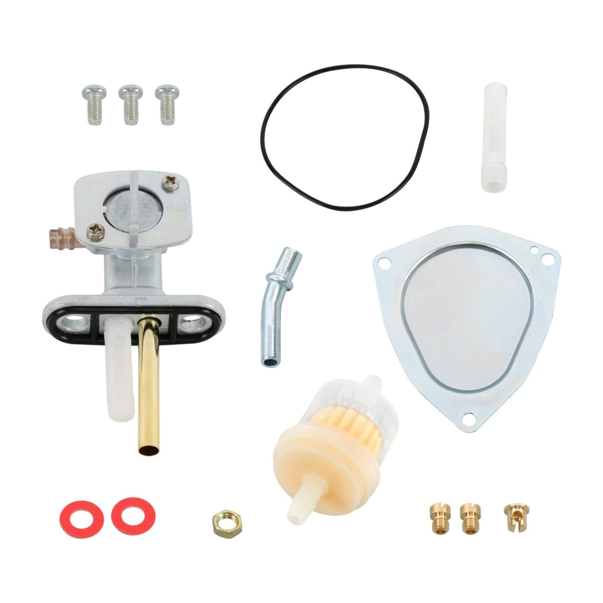 Carburetor Kit Fuel Switch Valve Replacement For Yamaha