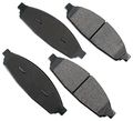 Act953 Proact Ultr Ceramic Disc Brake Pad Kit Front Position For Passenger Cars Grey 