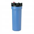 Pentair Pentek 158115 Traditional Slim Line Filter Housing 1 4 Npt 10 Under Sink Opaque Water With Pressure Relief Button 