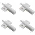 6 Piecers Damper Buffer Kitchen Door Buffers Cabinet Stop Drawer Soft Quiet Close Closer For White 