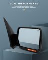 Ocpty Towing Mirror With Power Heated Right Side Tow Compatible 2004-2014 For F150 1997-1999ford For F-250 Turn Signal Light