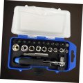 Osaladi Ratchet Screwdriver Kit 23pcs Extention Wrench Emergency Repair Tool Headgear Socket Bits