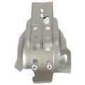 Hecasa Full Coverage Skid Plate For 2005-2024 Yamaha Yz250 Yz250x Models Plastic Pp Painted Gray 