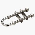 Seachoice Double Shank Bow Eye Stainless Steel 1 2 In 3 4 X 4800 Lbs 