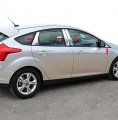 For 2012-2015 Ford Focus 8pc With Mirror Piece Stainless Steel Chrome Pillar Post Trim 