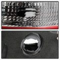 Acanii For 2014 2015 2016 Toyota Corolla Red Clear Tail Light Signal Lamp Outer Assembly Replacement Passenger Side